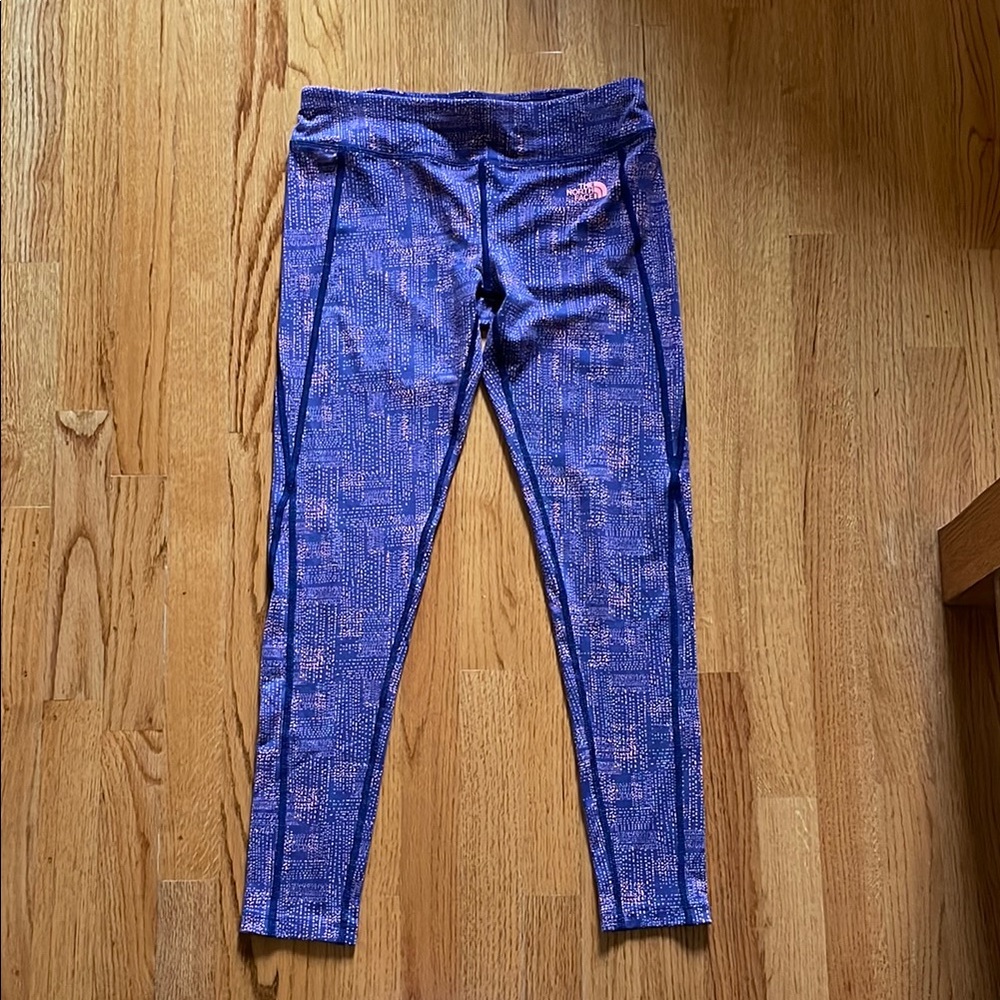 The North Face Pink and Purple Leggings